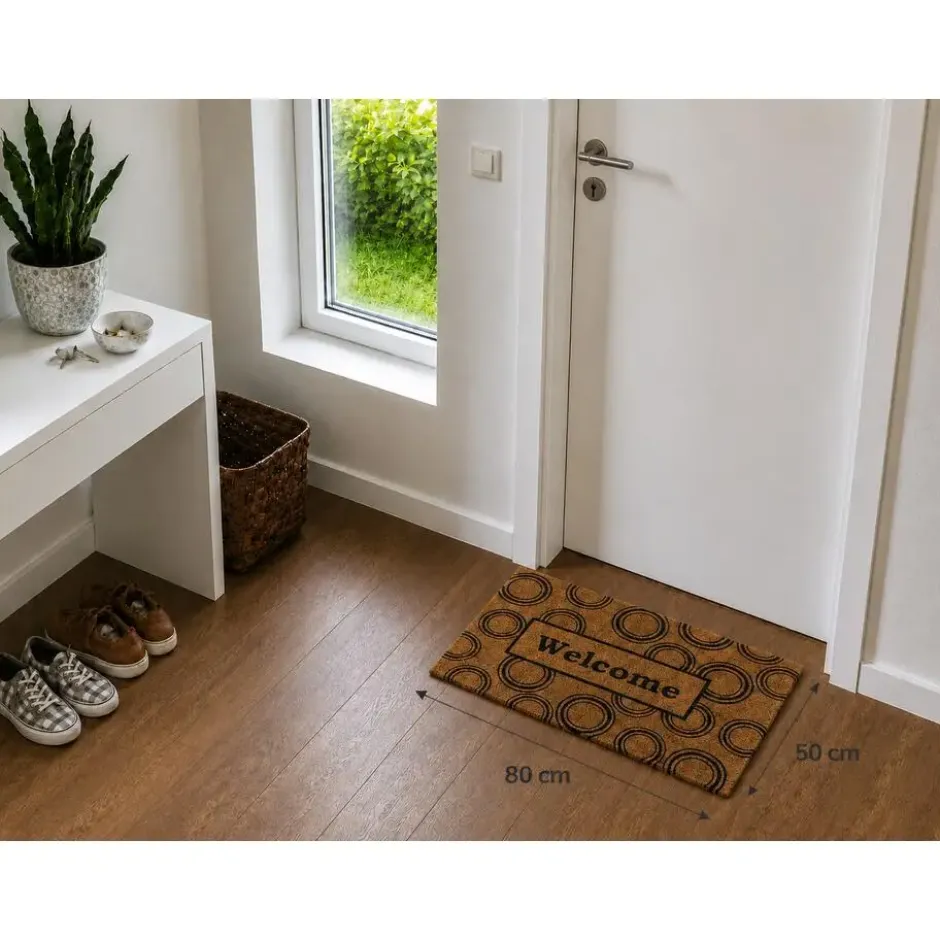 Kokosmat 'Welcome' - 50x80 cm
