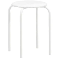 Kruk Lot - wit - 45xØ29,5 cm