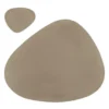Krumble Placemat en onderzetter set - PU Leer - Champagne