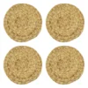 Krumble Placemat geweven rond - 30 cm - set van 4
