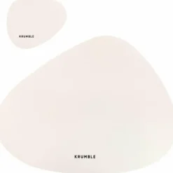 Krumble Placemat set design - 2 stuks - Wit