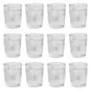 Krumble Waterglas vintage - 260 ml - Set van 12