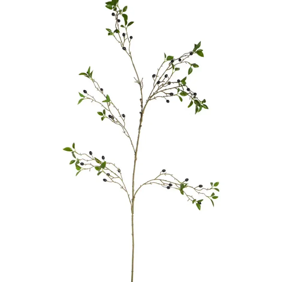Kunstbloem Olive Spray groen - 120 cm