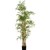 Kunstplant Bamboe in pot - groen - 180 cm