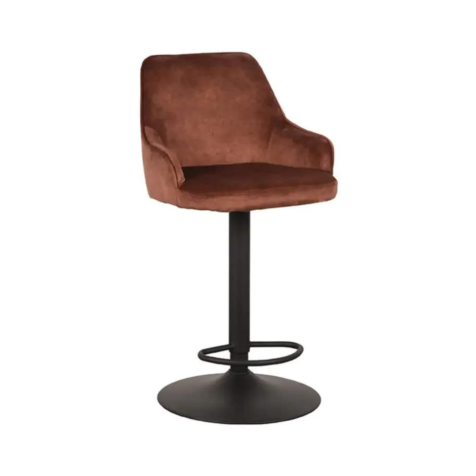 LABEL51 - Barstoel Fender - Rust - 52x50x110cm