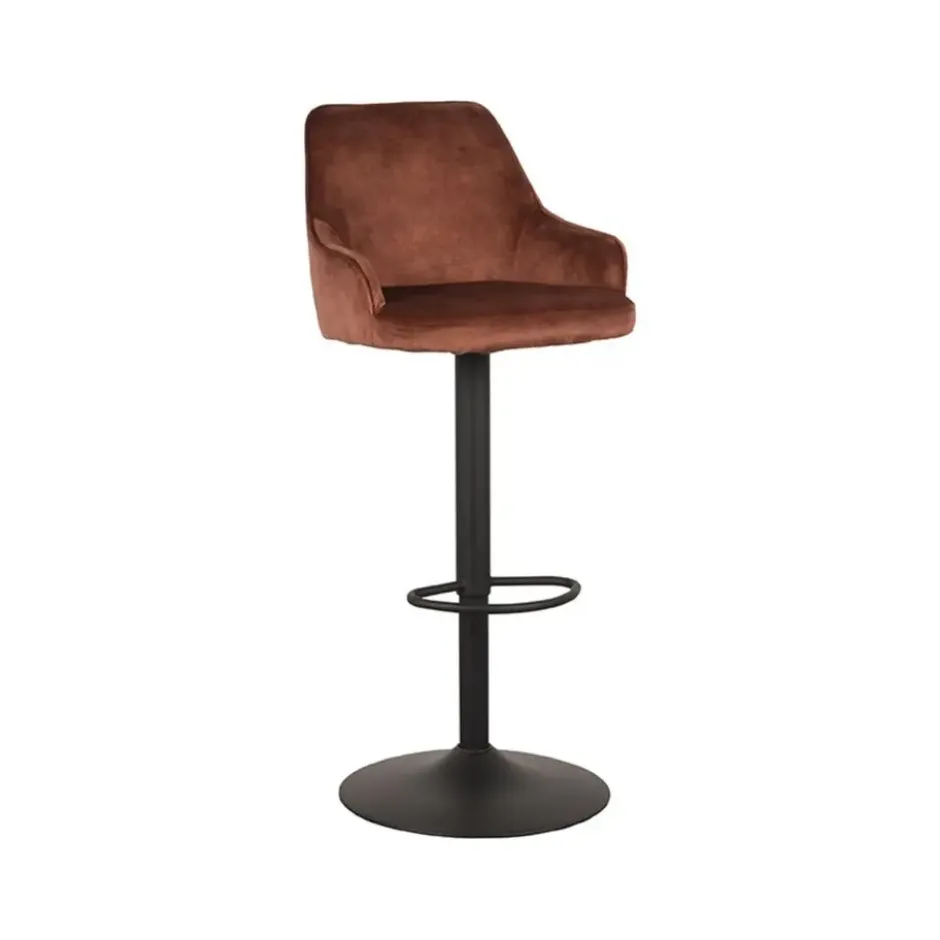 LABEL51 - Barstoel Fender - Rust - 52x50x110cm