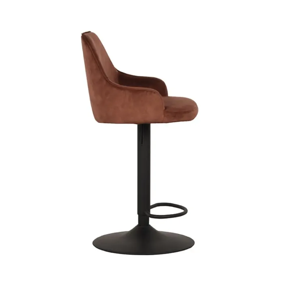 LABEL51 - Barstoel Fender - Rust - 52x50x110cm