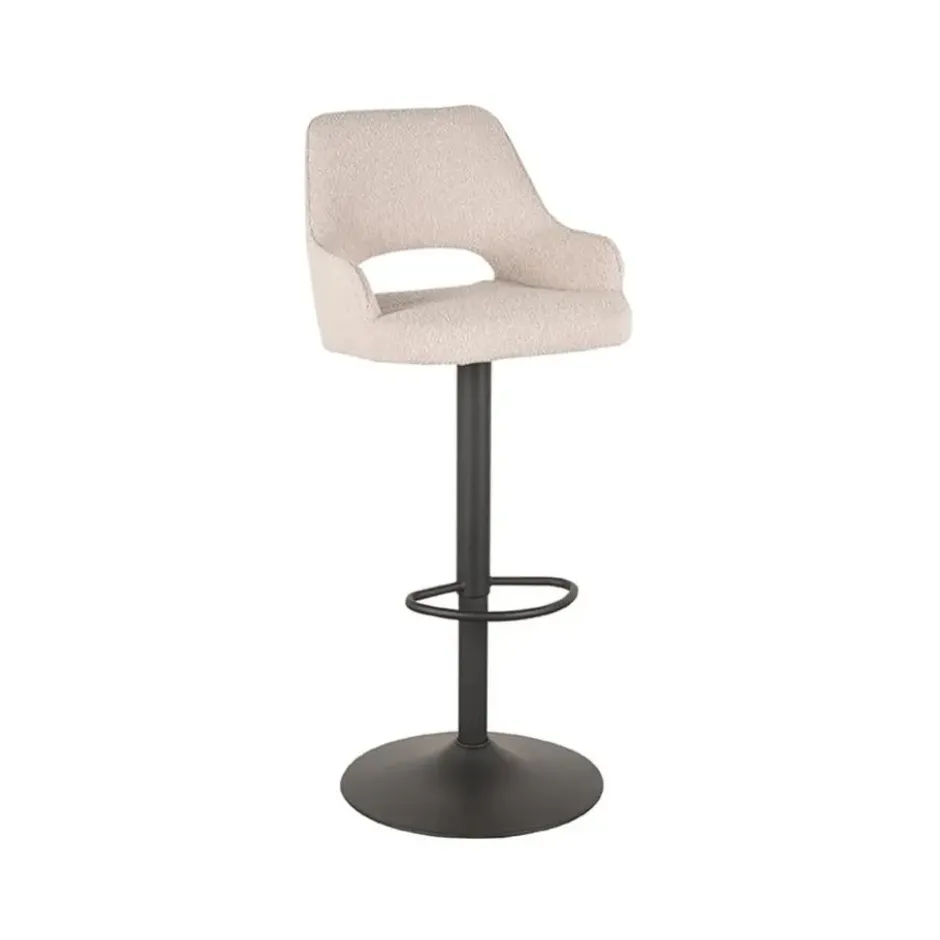 LABEL51 - Barstoel Fer - Beige - 52x50x110cm