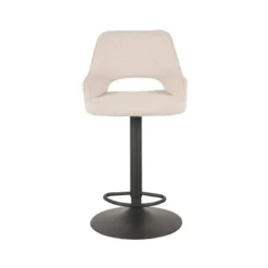 LABEL51 - Barstoel Fer - Beige - 52x50x110cm