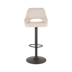 LABEL51 - Barstoel Fer - Beige - 52x50x110cm