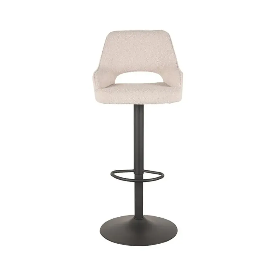 LABEL51 - Barstoel Fer - Beige - 52x50x110cm