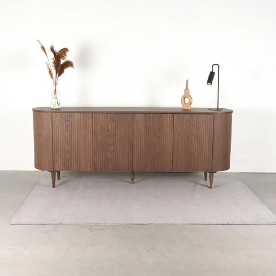 Label 51 Dressoir Niko Walnoot Eikenhout 220x47x85cm
