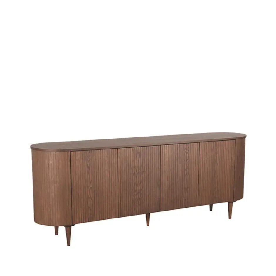 LABEL51 - Dressoir Oliva - Walnoot - 47x220x85cm