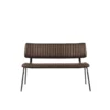 LABEL51 - Eetkamerbanken Gusto - Bruin - 63x120x81cm