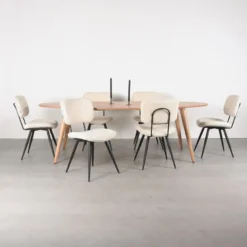 LABEL51 - Eetkamertafel Ines - Beige - 110x240x76cm