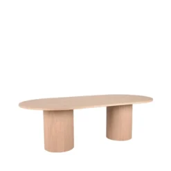 LABEL51 - Eetkamertafel Oliva - Beige - 120x240x75cm