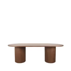 LABEL51 - Eetkamertafel Oliva - Walnoot - 120x240x75cm