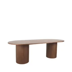 LABEL51 - Eetkamertafel Oliva - Walnoot - 120x240x75cm