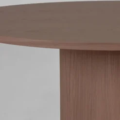 LABEL51 - Eetkamertafel Oliva - Walnoot - 130x130x75cm