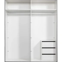 Ladeblok Bergamo - wit - 70,2x51x39,9 cm