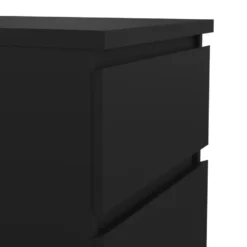 Ladekast Naia - 5 lades - mat zwart - 111,3x40,2x50 cm