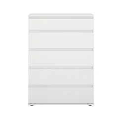 Ladekast Wit - 80x40x105cm - Nova