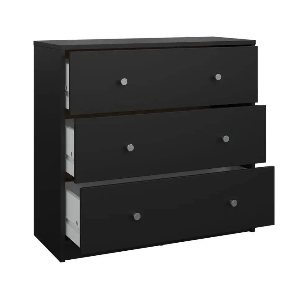 Ladekast Zwart - 72x40x68cm - May