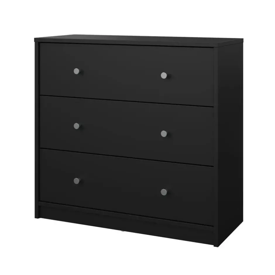 Ladekast Zwart - 72x40x68cm - May