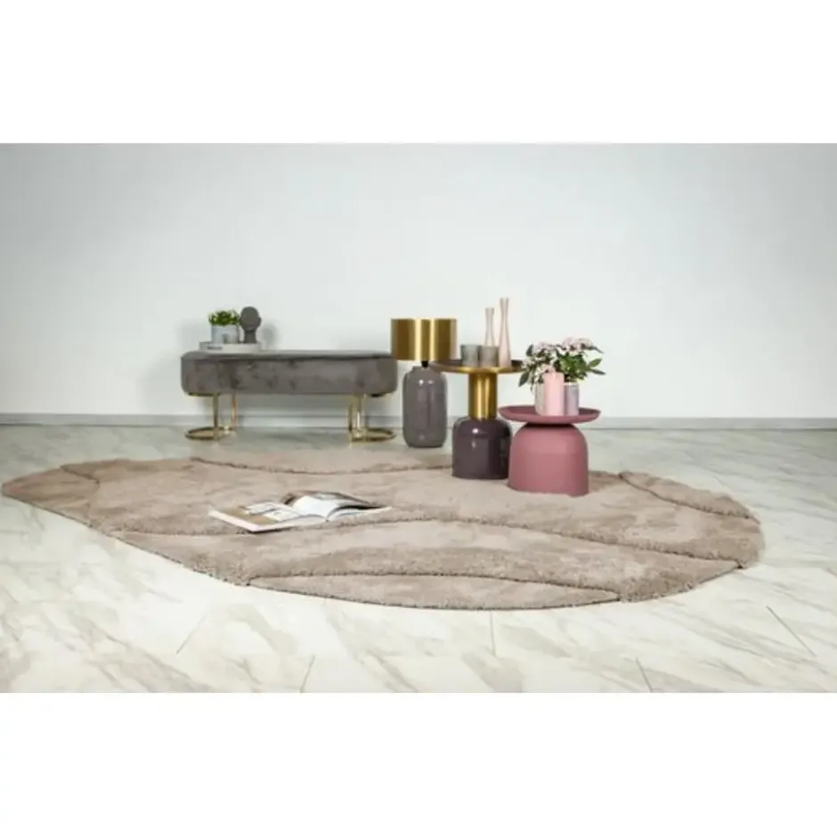 Lalee Milano Vloerkleed - Organische vorm - 200x290 cm beige