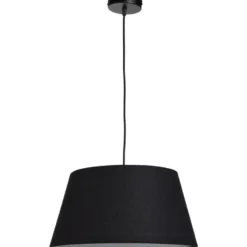 Lampenkap Lika voor hanglamp zwart - Ø40xØ30x21 cm