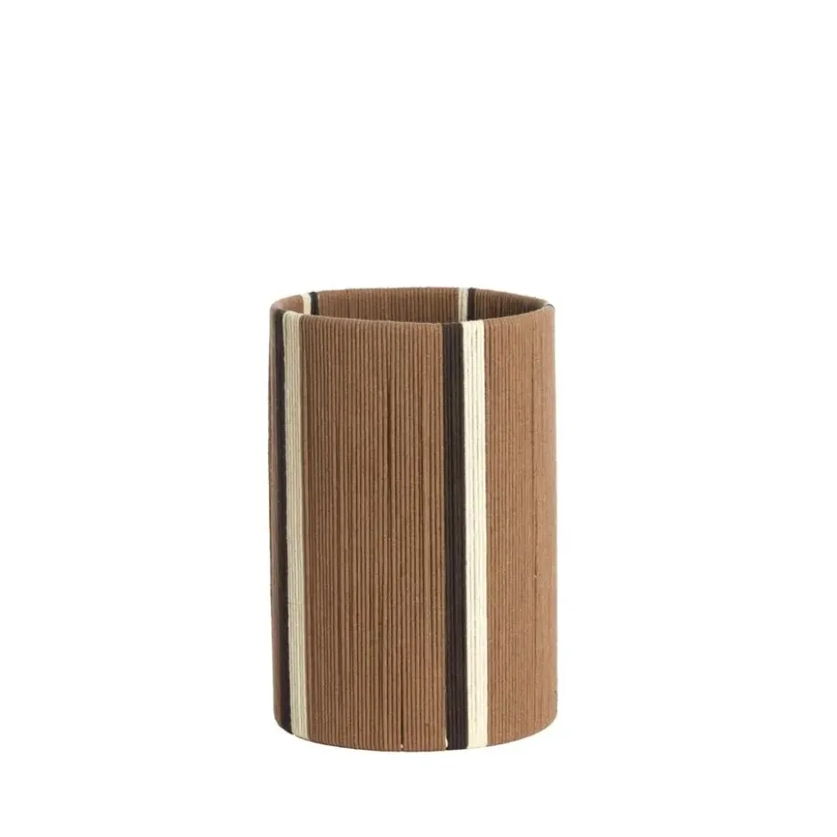 Lampenkap Medan - Donkerbruin - Ø20cm