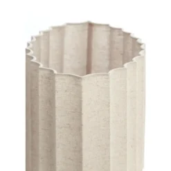 Lampenkap ovaal Disli - Crème - 38x17.5x19cm
