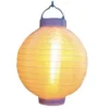 Lampion - solar - met realistisch vlameffect - 20 cm
