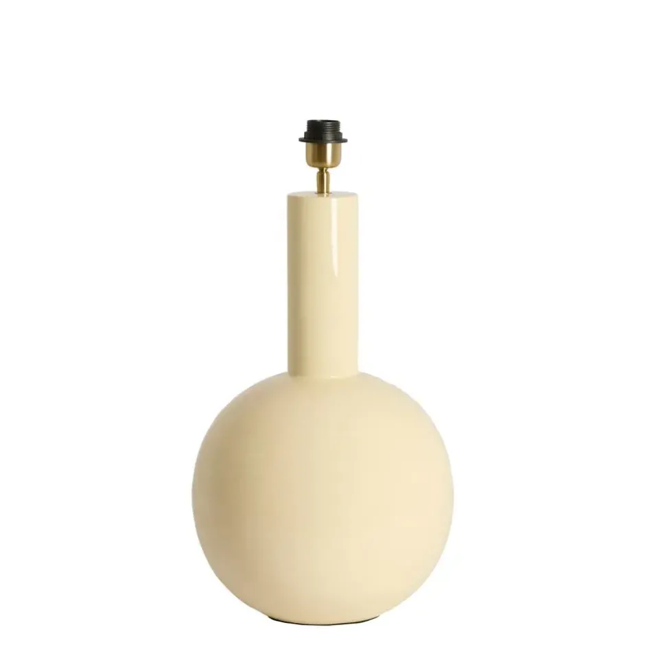 Lampvoet Benao - Glanzend Crème - Ø31x53cm