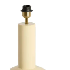 Lampvoet Benao - Glanzend Crème - Ø31x53cm