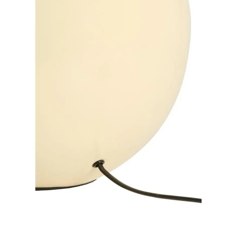 Lampvoet Benao - Glanzend Crème - Ø31x53cm