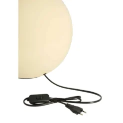 Lampvoet Benao - Glanzend Crème - Ø31x53cm