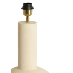 Lampvoet Benao - Mat Crème - Ø31x53cm