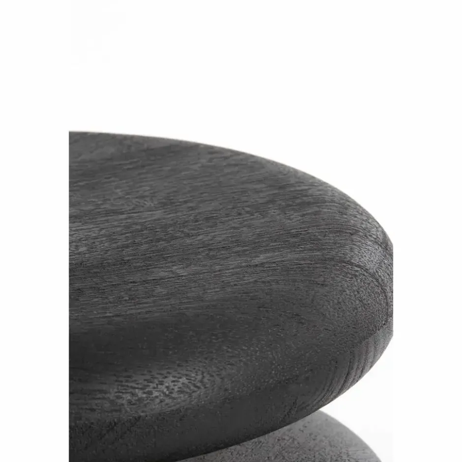 Lampvoet Eboli - Zwart - Ø25x9cm