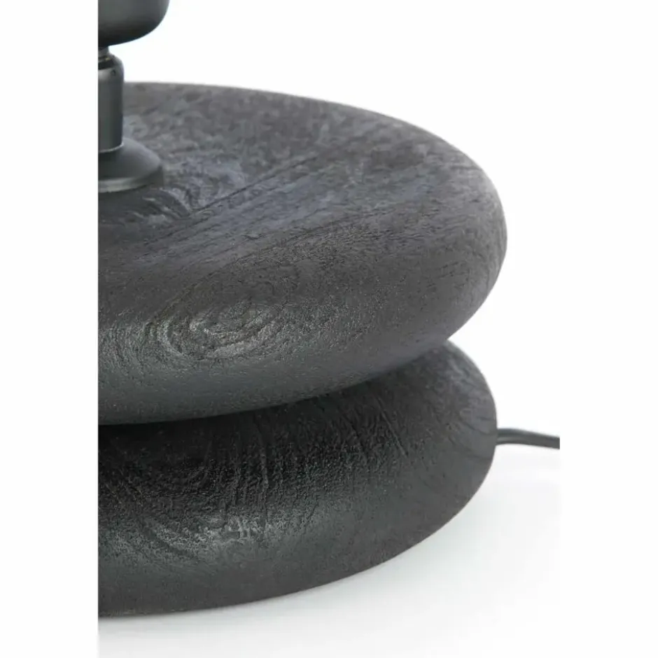 Lampvoet Eboli - Zwart - Ø20x9cm