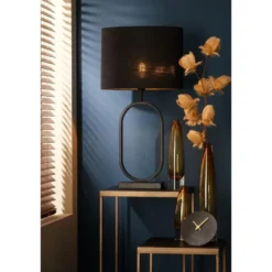 Lampvoet Jamiri - Zwart - 20x10x45cm