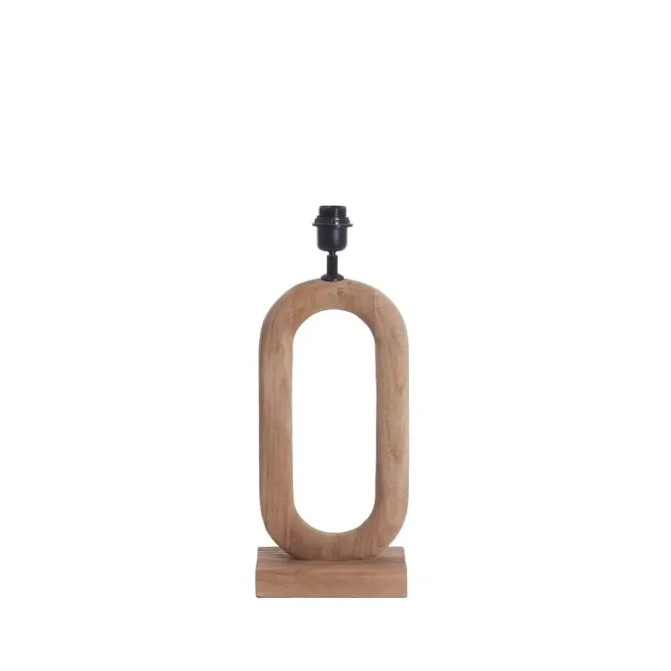 Lampvoet Paceco - Bruin - 20x12x44cm