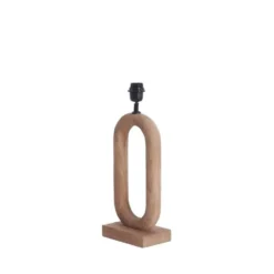 Lampvoet Paceco - Bruin - 20x12x44cm