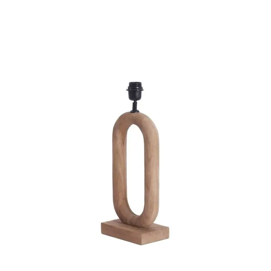 Lampvoet Paceco - Bruin - 20x12x44cm