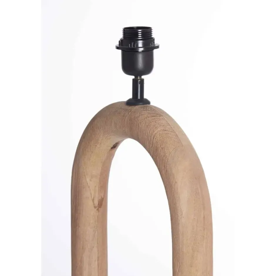 Lampvoet Paceco - Bruin - 20x12x44cm