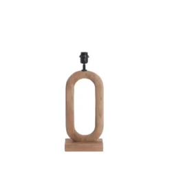 Lampvoet Paceco - Bruin - 20x12x44cm