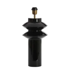 Lampvoet Petch - Zwart - Ø22cm
