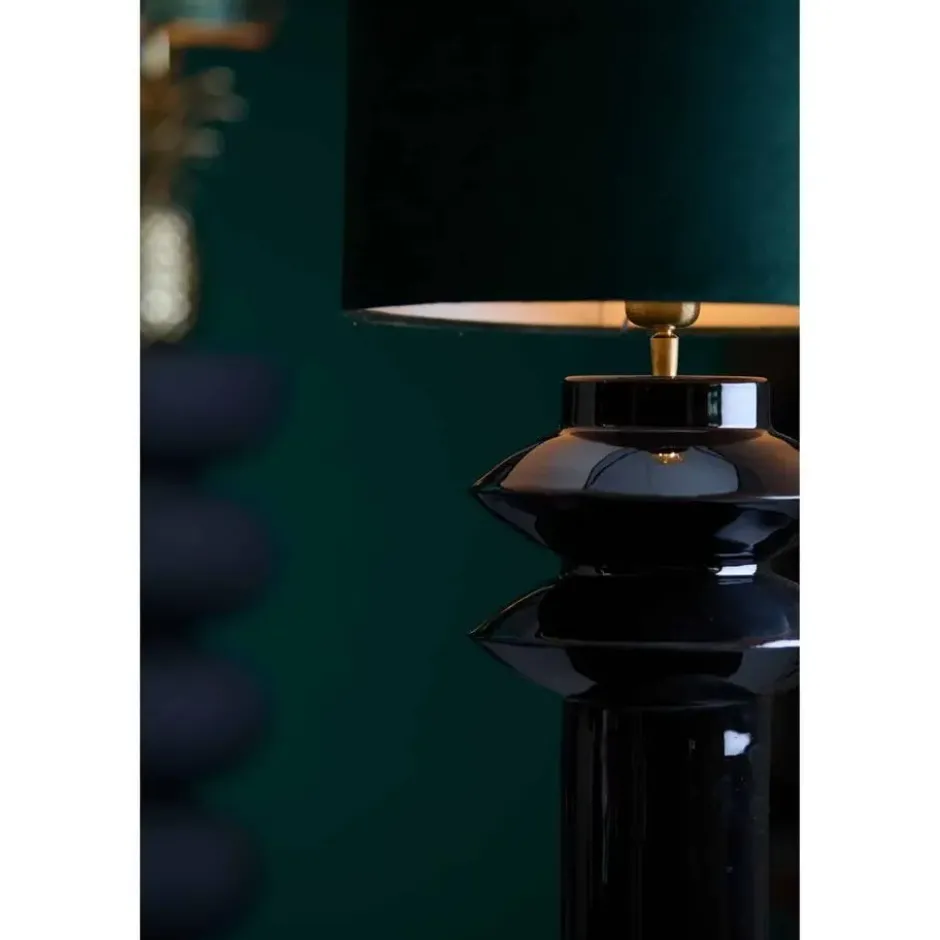 Lampvoet Petch - Zwart - Ø22cm