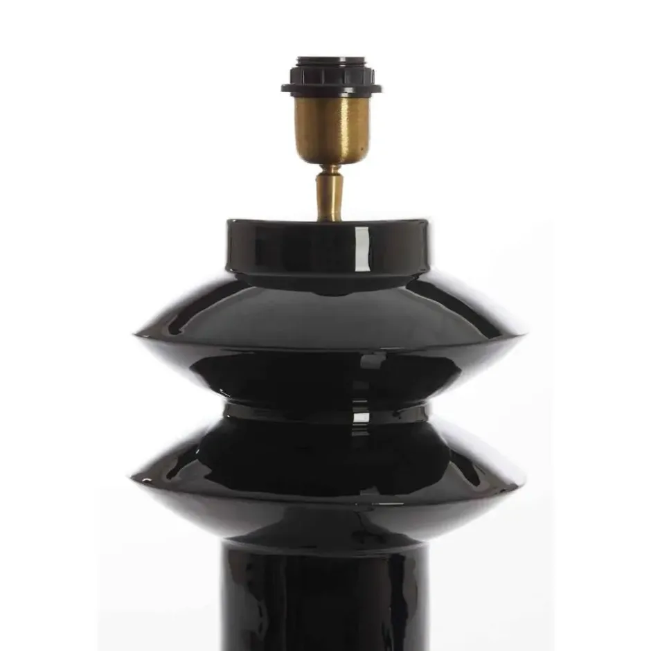 Lampvoet Petch - Zwart - Ø22cm