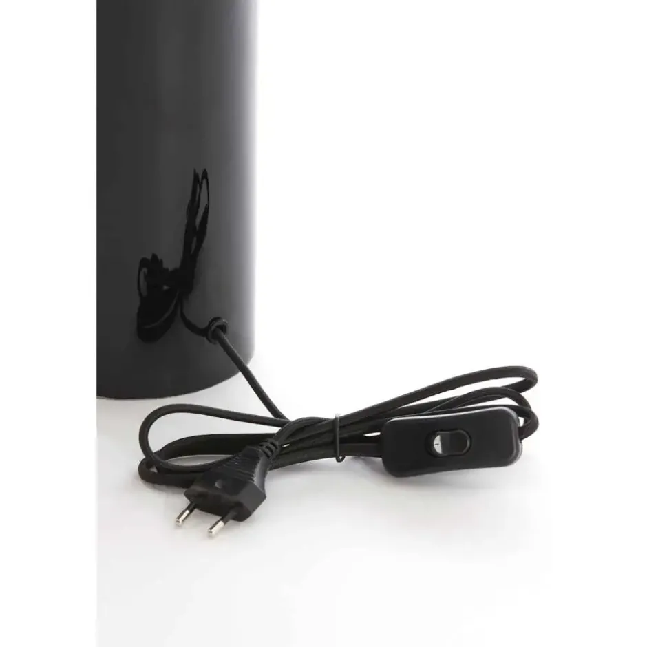 Lampvoet Petch - Zwart - Ø22cm